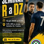 V nedeľu 12. júla 2026 sa uskutoční doškoľovací seminár R a DZ ObFZ Trebišov